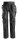 6923 Pantalon de travail Snickers FlexiWork pour poseurs de sol + poches holster - 0404 noir - 088 (taille courte : longueur de jambe -6 cm)