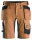 6141 Snickers AllroundWork Stretch Shorts HP, Slim Fit