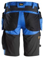 6141 Snickers AllroundWork Stretch Shorts HP - 5604 blu-nero - 050 (taglia standard)