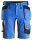 6141 Snickers AllroundWork Stretch Shorts HP - 5604 blu-nero - 050 (taglia standard)