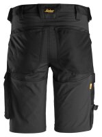 6143 Snickers AllroundWork Stretch Shorts - 0404 schwarz - 058 (Standardgrösse)