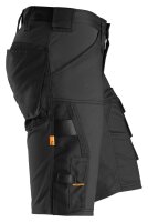 6143 Snickers AllroundWork Stretch Shorts - 0404 schwarz - 058 (Standardgrösse)