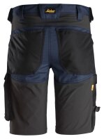 6143 Snickers AllroundWork Stretch Shorts - 9504 marineblau-schwarz - 064 (Standardgrösse)