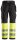 6233 Snickers AllroundWork HV Hose+ HP CL1 - 0466 schwarz-gelb - 062 (Standardgrösse)