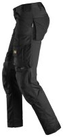 6341 Pantalon Snickers AllroundWork Stretch - 0404 noir - 120 (taille courte : longueur de jambe -6 cm)