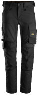 6341 Snickers AllroundWork Stretch Hose - 0404 schwarz -...