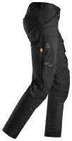 6341 Snickers AllroundWork Stretch Hose - 0404 schwarz - 212 (Extra-Kurzgrösse: -12cm Beinlänge)