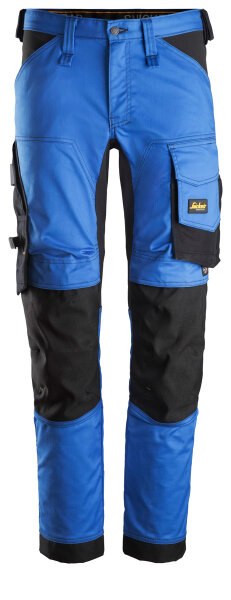 6341 Snickers AllroundWork Stretch Hose - 5604 blau-schwarz - 162 (Langgrösse: +6cm Beinlänge)