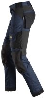 6341 Snickers AllroundWork Stretch Hose - 9504 marineblau-schwarz - 250 (Extra-Langgrösse: +12cm Beinlänge)