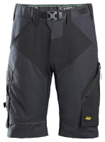 6914 Snickers FlexiWork Shorts+ - 5804 stahlgrau-schwarz...