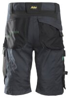 6914 Snickers FlexiWork Shorts+ - 5804 stahlgrau-schwarz - 060 (Standardgrösse)