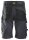 6914 Snickers FlexiWork Shorts+ - 5804 stahlgrau-schwarz - 060 (Standardgrösse)