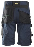 6914 Snickers FlexiWork Shorts+ - 9504 marineblau-schwarz - 058 (Standardgrösse)