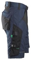 6914 Snickers FlexiWork Shorts+ - 9504 marineblau-schwarz - 058 (Standardgrösse)