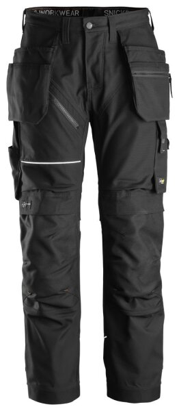 6214 Snickers RuffWork, pantaloni da lavoro in tela+ con tasche a fondina, vestibilità regolare