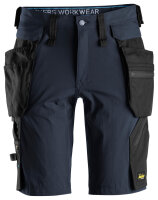 6108 Snickers LiteWork Shorts, abnehmbare Holstertaschen, Slim Fit