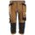 6142 Snickers AllroundWork Stretch Piratenhosen mit Holstertaschen, Slim Fit