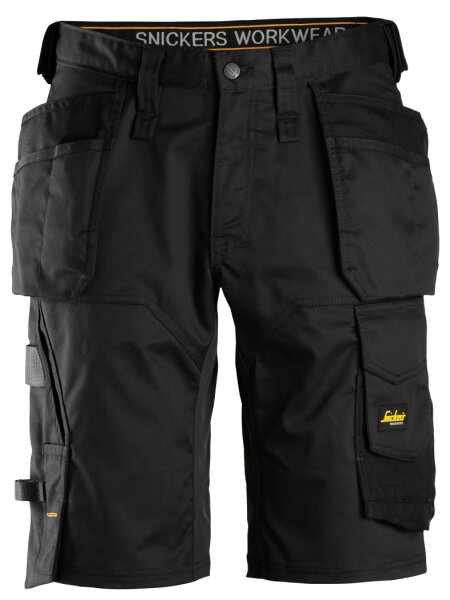6151 Snickers AllroundWork Stretch Shorts mit Holstertaschen, Loose Fit