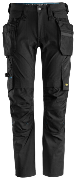 6208 Snickers LiteWork Arbeitshose, abnehmbare Holstertaschen, Slim Fit
