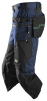 6905 Snickers FlexiWork Piratenhose, mit Holstertaschen - 9504 marineblau-schwarz - 058 (Standardgrösse)