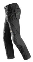 6902 Snickers FlexiWork Arbeitshose, mit Holstertaschen - 0404 schwarz - 116 (Kurzgrösse: -6cm Beinlänge)