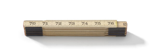 HULTAFORS Gliedermassstab mit Millimeter- und dänischer Zolleinteilung 82-2-12 (101504)