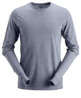 2427 Snickers AllroundWork Wolle-langarm T-Shirt
