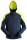 8025 Giacca con cappuccio Snickers FlexiWork Neon