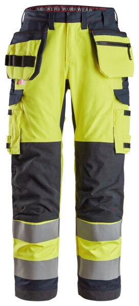 6261 Snickers Hose ProtecWork  SYT High-Vis Kl. 2, Regular Fit