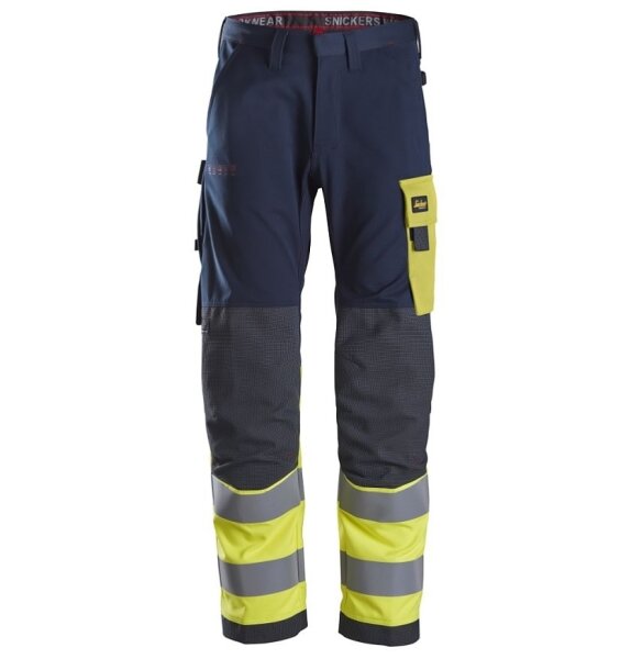 6376 Snickers ProtecWork  Arbeithose High-Vis Kl. 1, Regular Fit