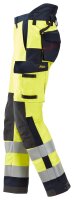 6663 Snickers ProtecWork  Winterhose High-Vis Kl.2,...