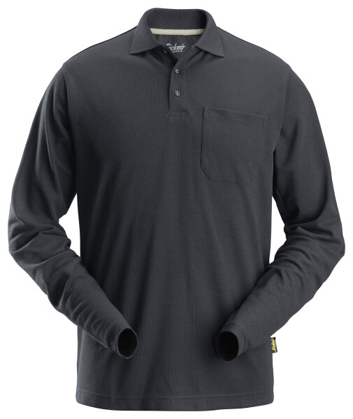 2608 Snickers Langarm-Poloshirt