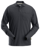2608 Snickers Langarm-Poloshirt