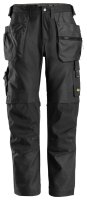 6224 Pantaloni da lavoro Snickers AllroundWork Canvas+ con tasche a fondina, vestibilità regolare
