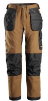 6224 Pantaloni da lavoro Snickers AllroundWork Canvas+ con tasche a fondina, vestibilità regolare