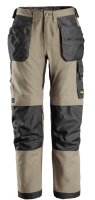 6224 Pantaloni da lavoro Snickers AllroundWork Canvas+ con tasche a fondina, vestibilità regolare