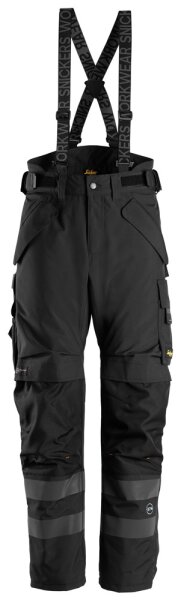 6620 Snickers AllroundWork Pantaloni impermeabili a 2 strati con leggera imbottitura in 37.5, Regular Fit