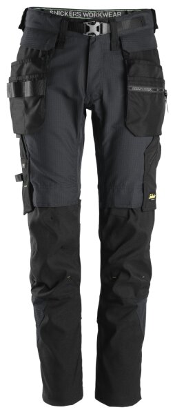 6972 Snickers FlexiWork, pantaloni da lavoro+ con tasche a fondina rimovibili, Regular Fit