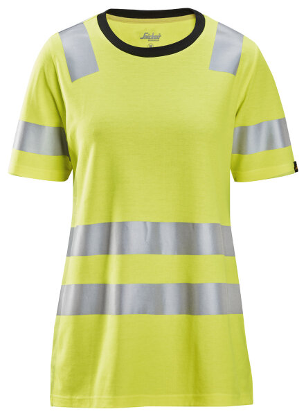 2537 Snickers HighVis CL 2 Damen T-Shirt