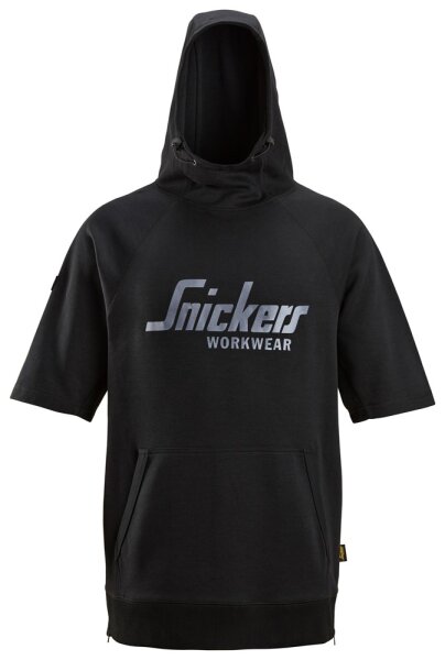 2850 Snickers Logo Short-Sleeve Hoodie