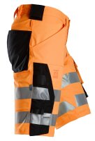 6136 Snickers HighVis Stretch Shorts CL1, Slim Fit