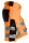 6136 Snickers HighVis Stretch Shorts CL1, Slim Fit