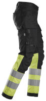 6234 Snickers HighVis stretch Hose+ HP CL1, Slim Fit