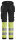 6234 Snickers HighVis stretch Hose+ HP CL1, Slim Fit