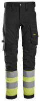 6334 Pantaloni elasticizzati Snickers HighVis CL1,...