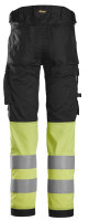 6334 Pantaloni elasticizzati Snickers HighVis CL1,...
