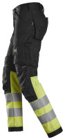 6334 Pantalon Snickers HighVis stretch CL1, coupe classique