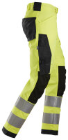 6343 Pantaloni elasticizzati Snickers HighVis CL2, Regular Fit