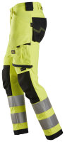 6343 Pantaloni elasticizzati Snickers HighVis CL2, Regular Fit