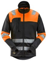 8034 Giacca Snickers High-Vis con cerniera Cl 1